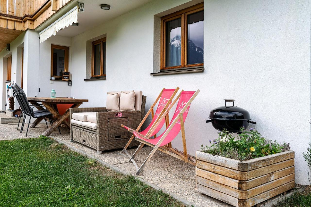Haus Gruener Wald Apartamento Bartholomäberg Exterior foto